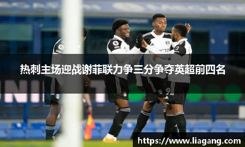 热刺主场迎战谢菲联力争三分争夺英超前四名